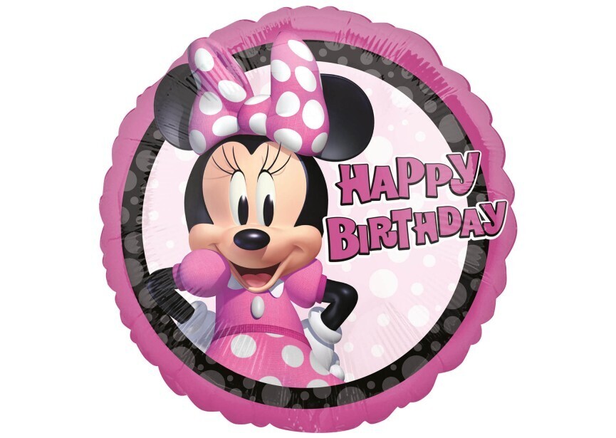 Happy Birthday Minnie Mouse - 17 inch - Anagram