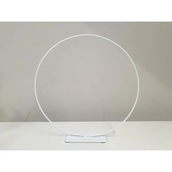 Frame ring op voet 40 cm - Wit