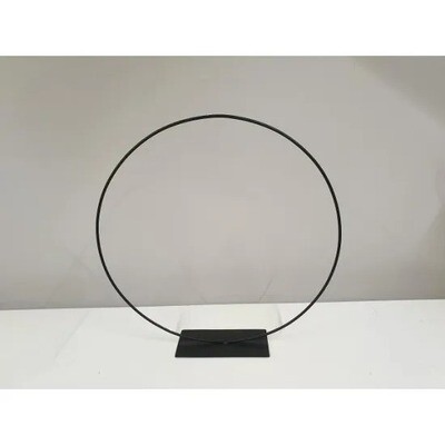 Frame ring op voet 40 cm - Zwart