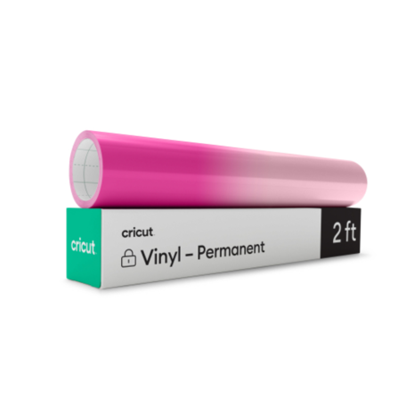 Color-Changing Vinyl Permanent Heat-Activated Magenta - Light Pink (1 sheet)