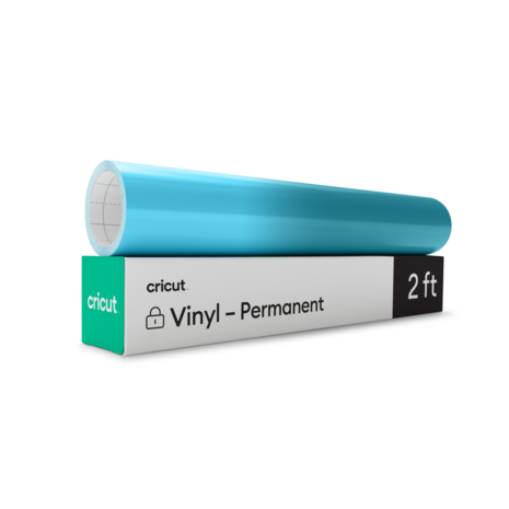 Color-Changing Vinyl Permanent Cold-Activated Light Blue - Turquoise (1 sheet)