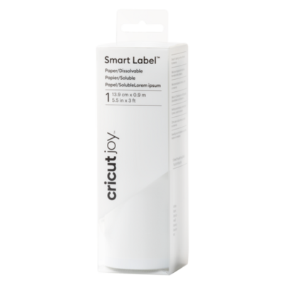 Joy Smart Labels Disolvable White (1 sheet)