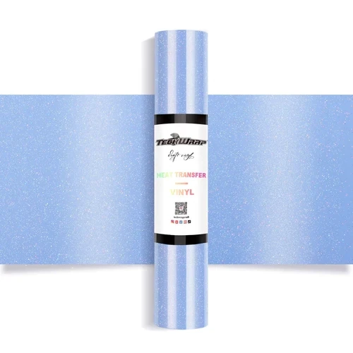Chameleon Shimmer Heat Transfer Vinyl 5ft Roll (150 cm)  - Azure Blue