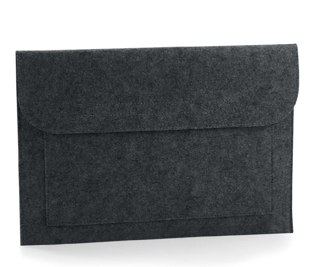 Felt Laptop/Documenten - Charcoal Melange