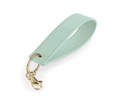 Boutique Wristlet Keyring - Soft Mint