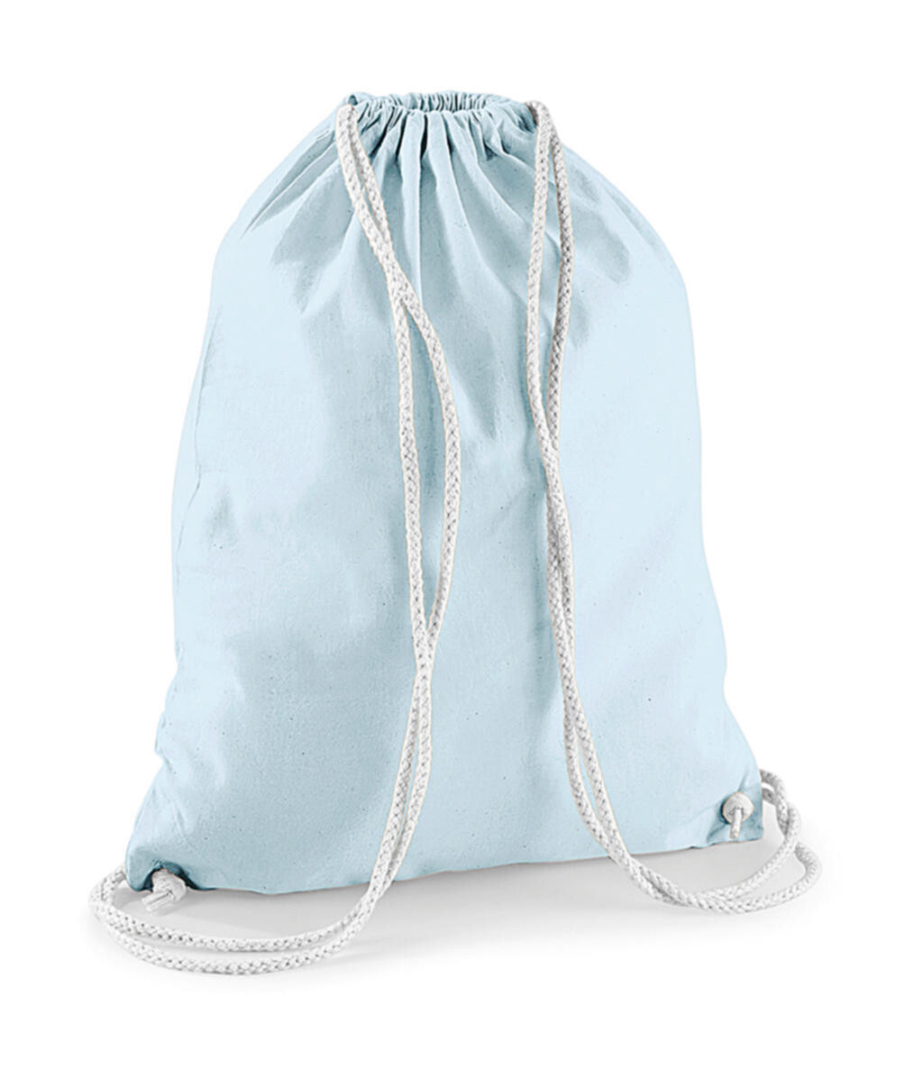 Cotton Gymsac - Pastel Blue