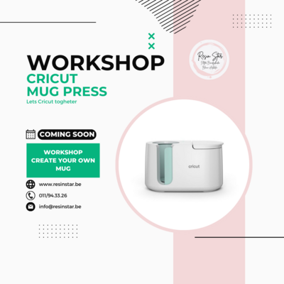 Workshop - Cricut Mug Press