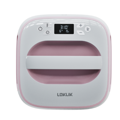 LOKLIK Easy Heat Press - Romance Pink