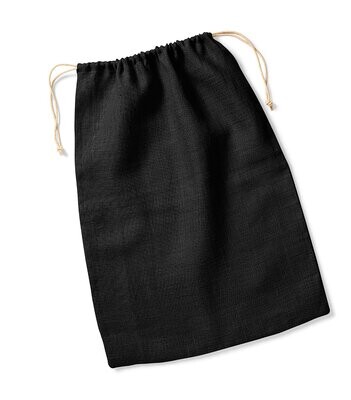 jute Stuff Bag Zwart - XL