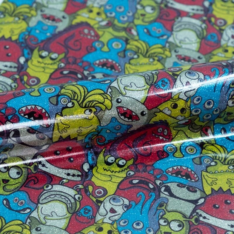 Siser® EasyPatterns® Plus-Glitter Flex Film - Monsterock