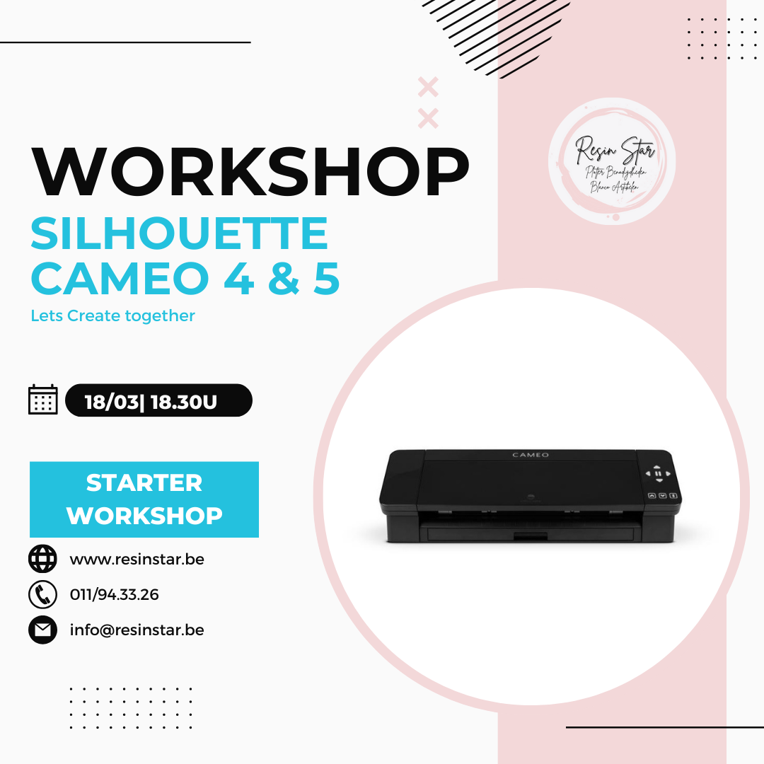 Workshop - Cameo 4 & 5 Starter - Maandag 18 Maart