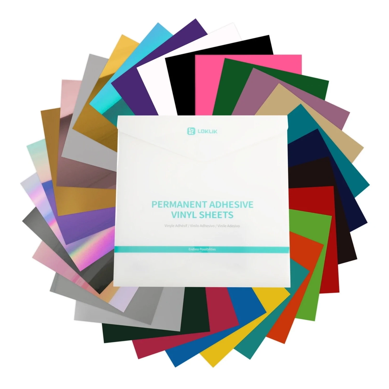 Loklik Permanent Vinyl Material Bundle