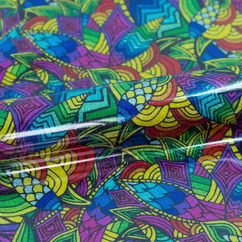 Siser® EasyPatterns® Plus-Glitter Flex Film - Tropical Rainbow