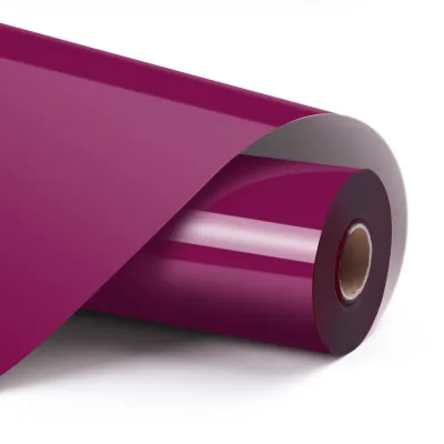 LOKLIK HEAT TRANSFER VINYL BASIC - ROSE RED - 30.5 X 180 CM