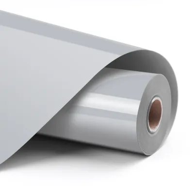 LOKLIK HEAT TRANSFER VINYL BASIC - SILVER - 30.5 X 180 CM