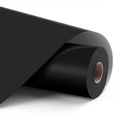 LOKLIK PERMANENT ADHESIVE VINYL MATTE - BLACK - 12 m- 30.5 x 1200 cm