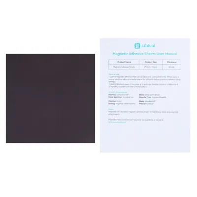 LOKLiK Magnetic Sheet 0.5 mm - 10 pack