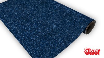Glitter Sapphire Blue Flex