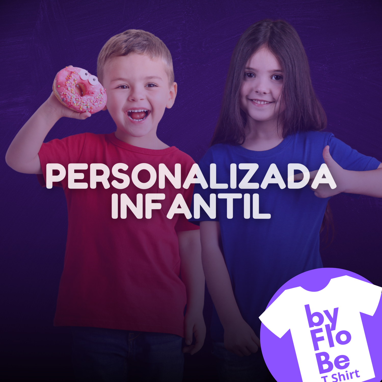 Camiseta personalizada Infantil