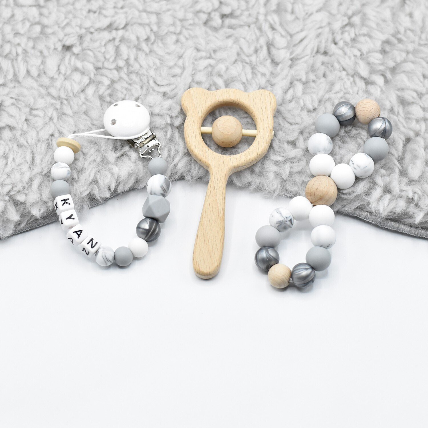 Cadeauset Infinity Bijtring Jongen