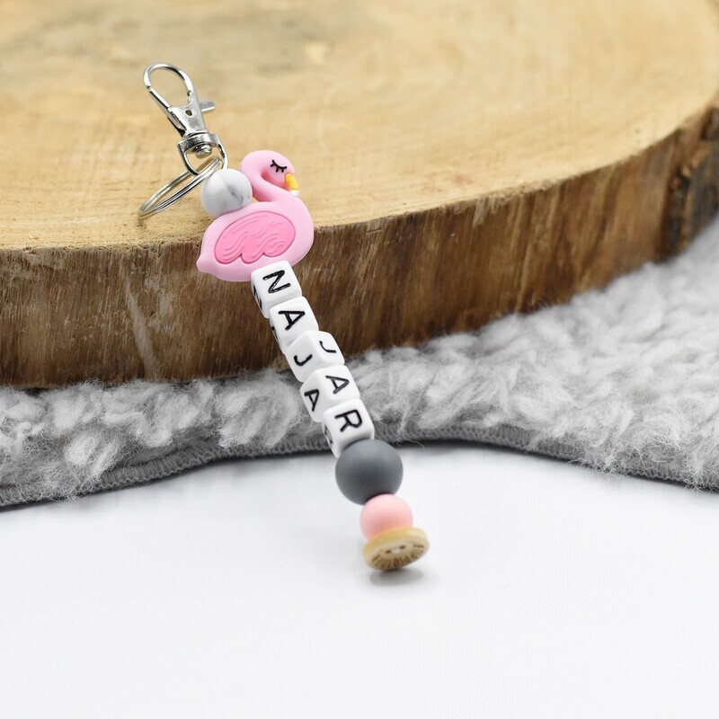 Sleutelhanger Flamingo
