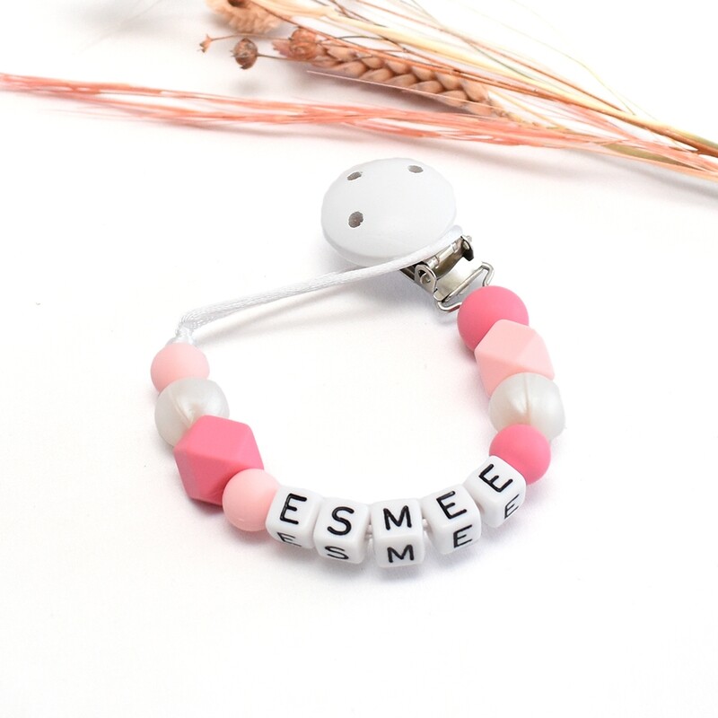 Speenkoord Roze Luxe