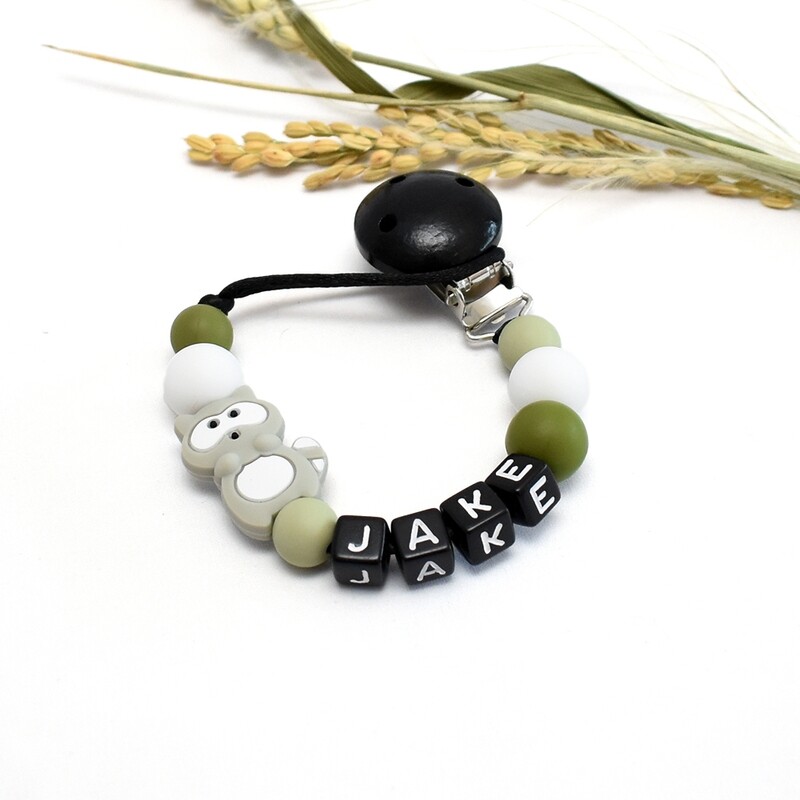 Speenkoord Wasbeer - Groen