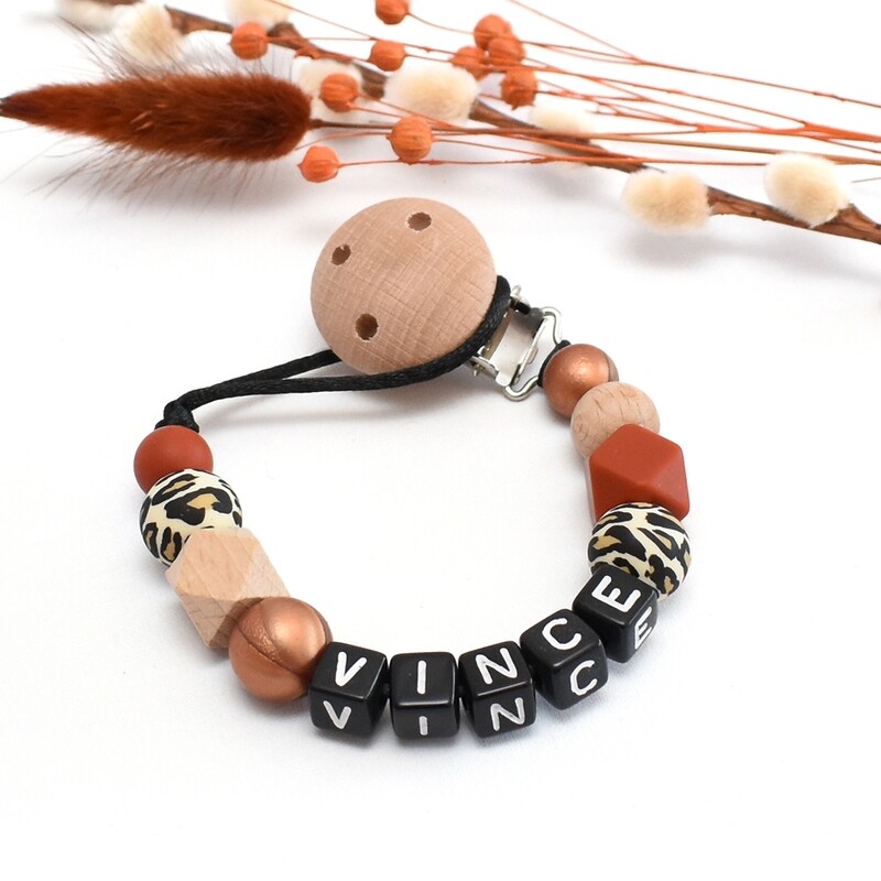 Speenkoord Luipaard Koper