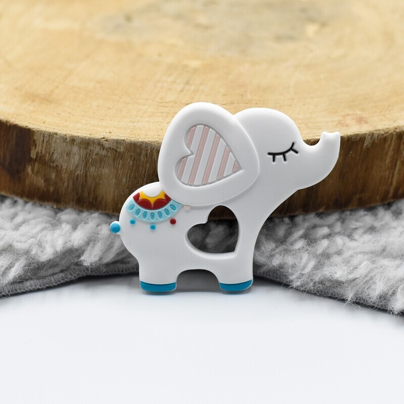 Bijtfiguur Olifant Wit