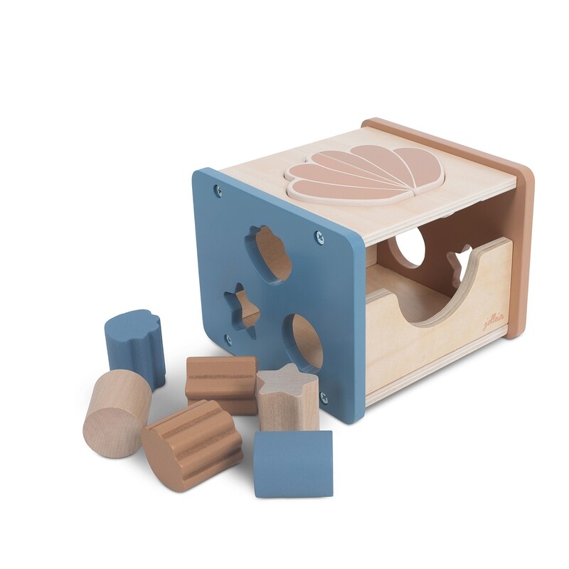 Jollein Vormenstoof Shell Blue