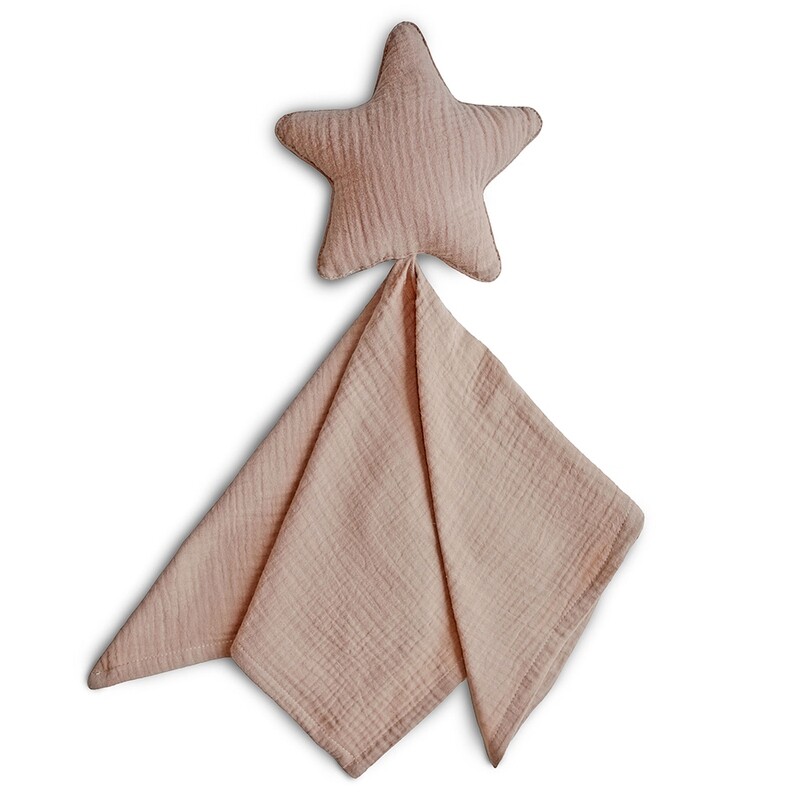 Mushie Lovey Blanket Star Natural Mushie Lovey Blanket Star Natural