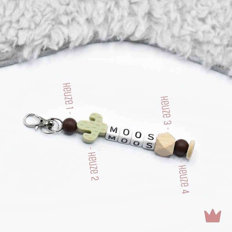 Stel zelf samen - Sleutelhanger Figuur