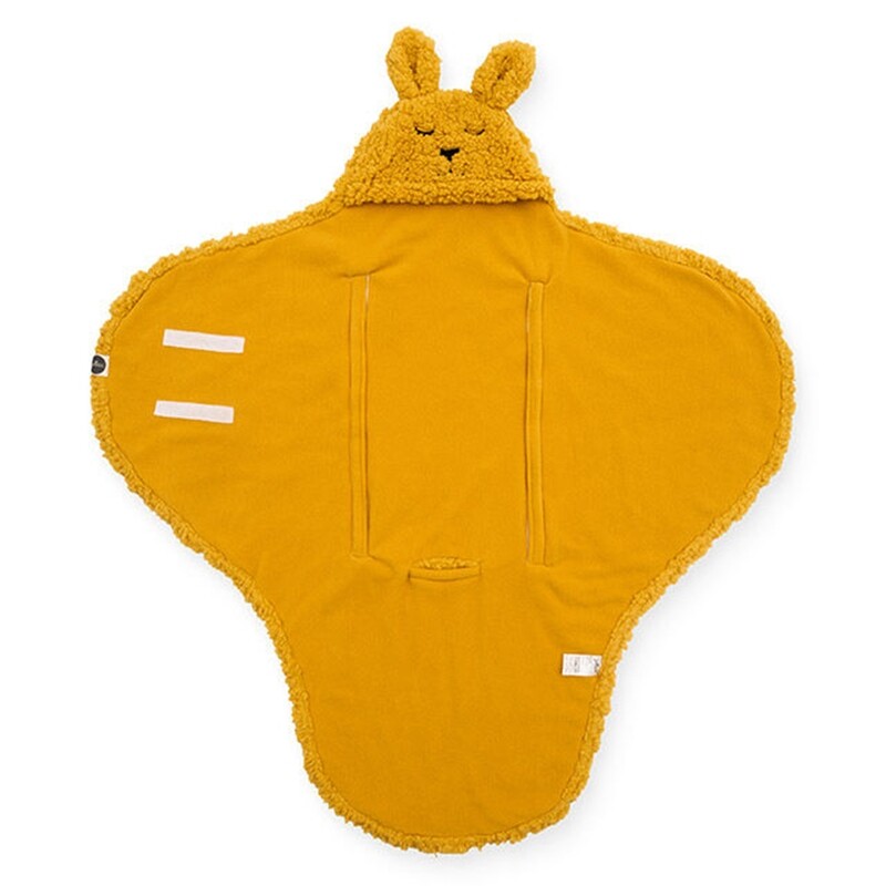 Jollein Wikkeldeken Bunny Mustard