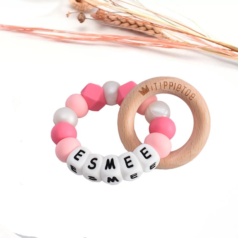Bijtring Roze Luxe