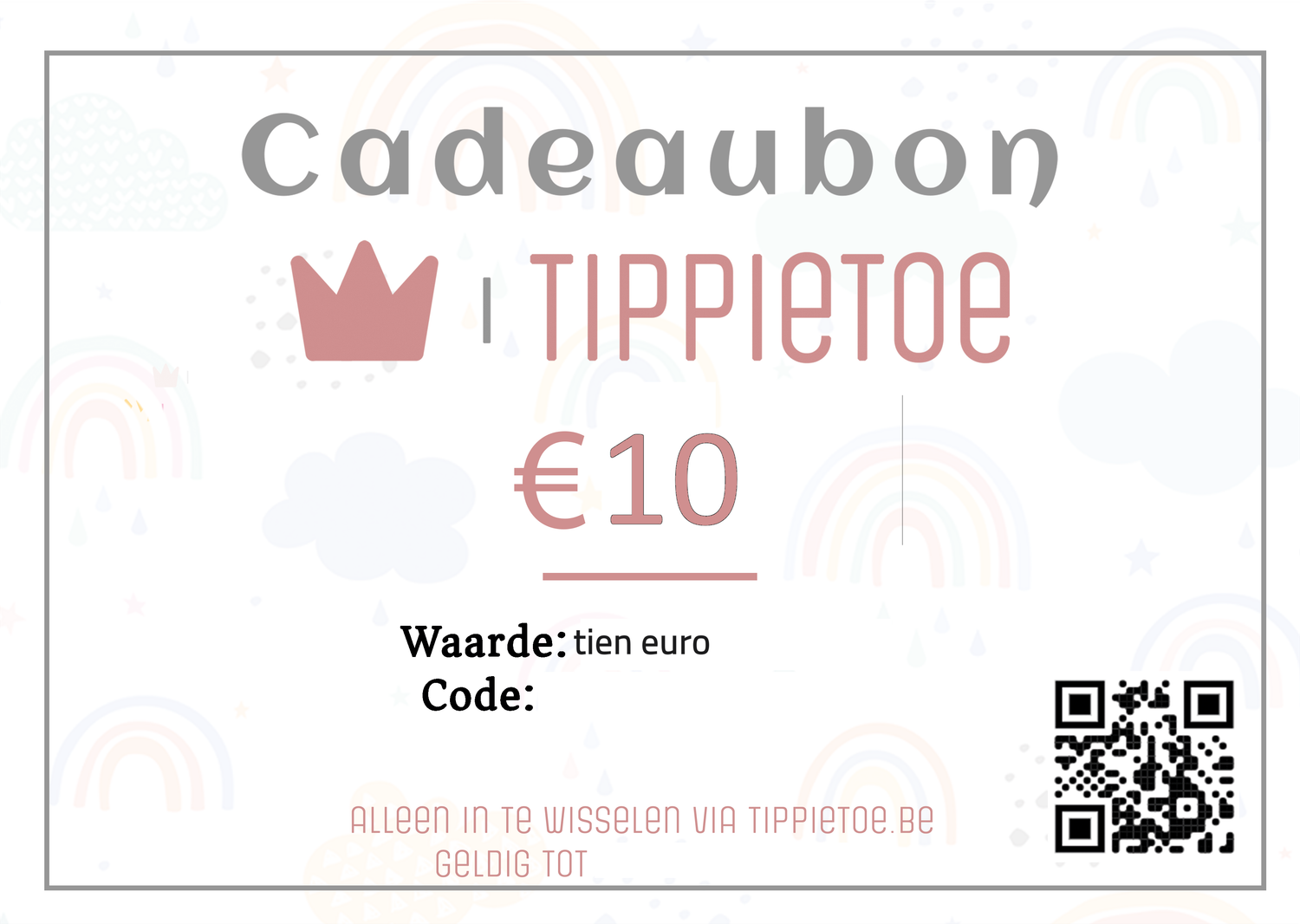 Cadeaubon 10 euro