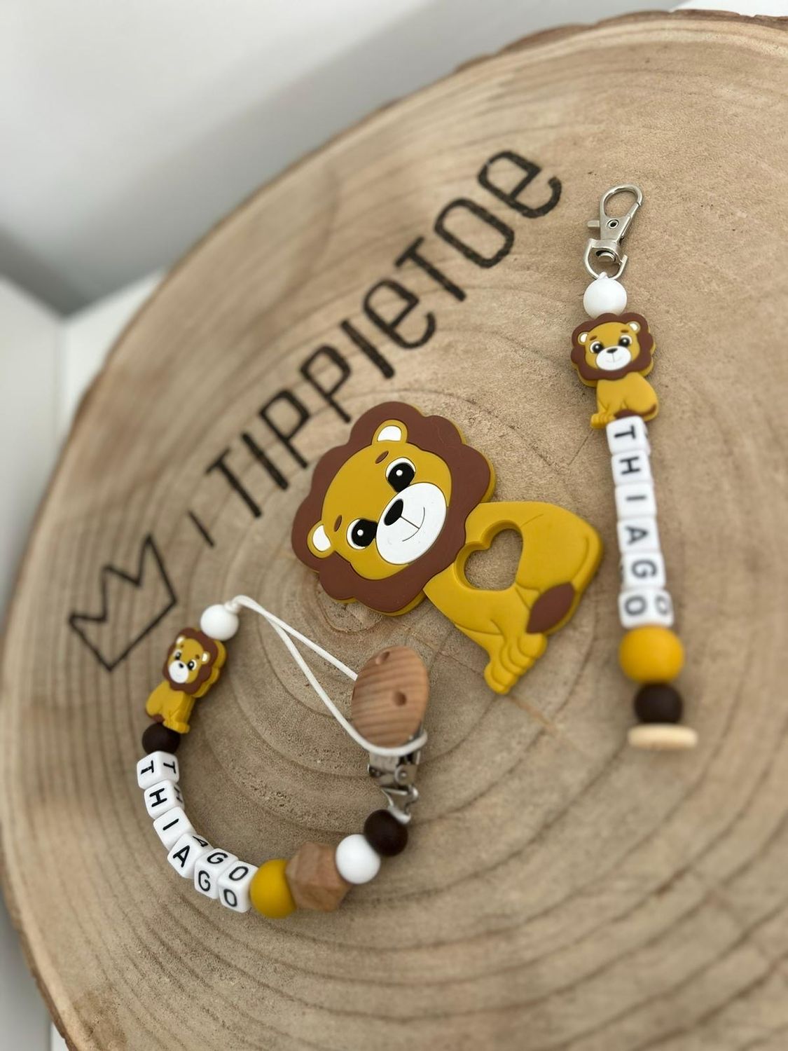 Cadeauset Leeuw oker