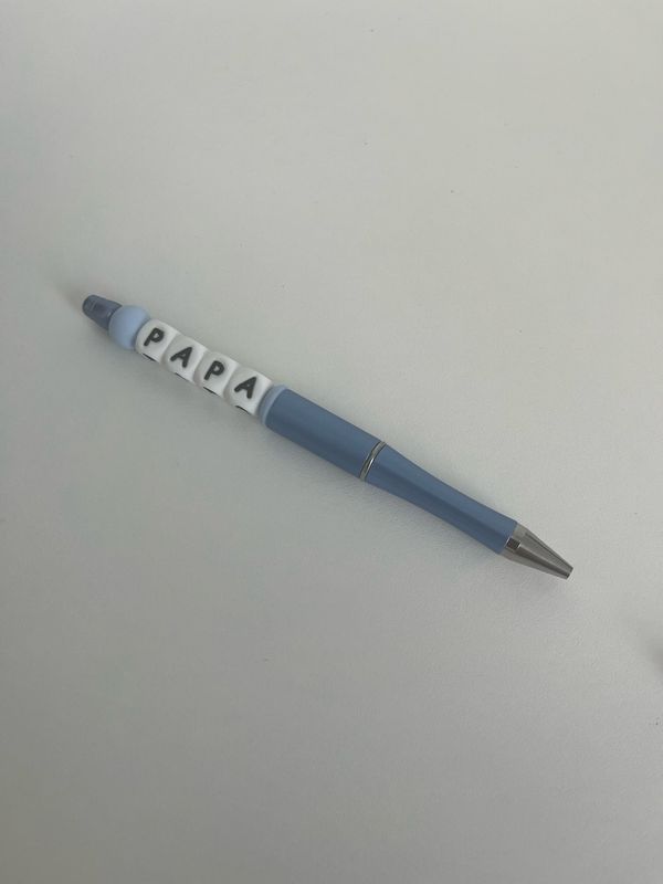 Pen papa blauw