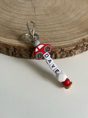 Sleutelhanger Auto Rood Sleutelhanger Auto Rood