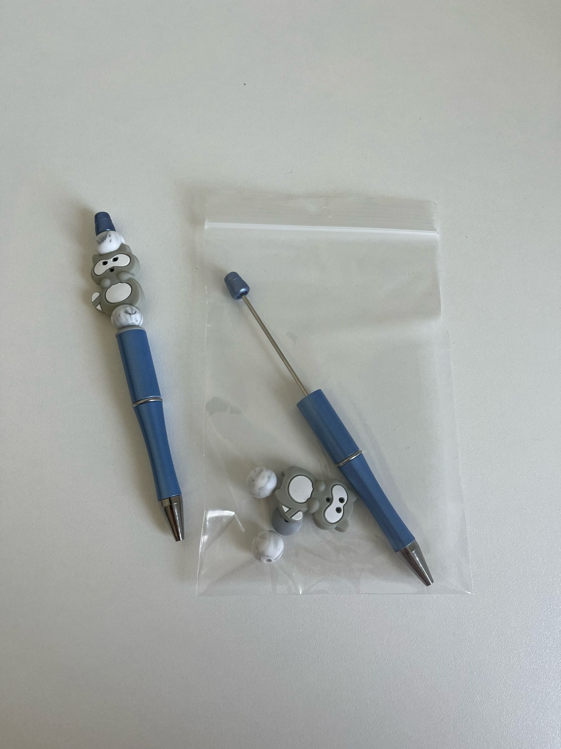 DIY maak zelf je pen wasbeer