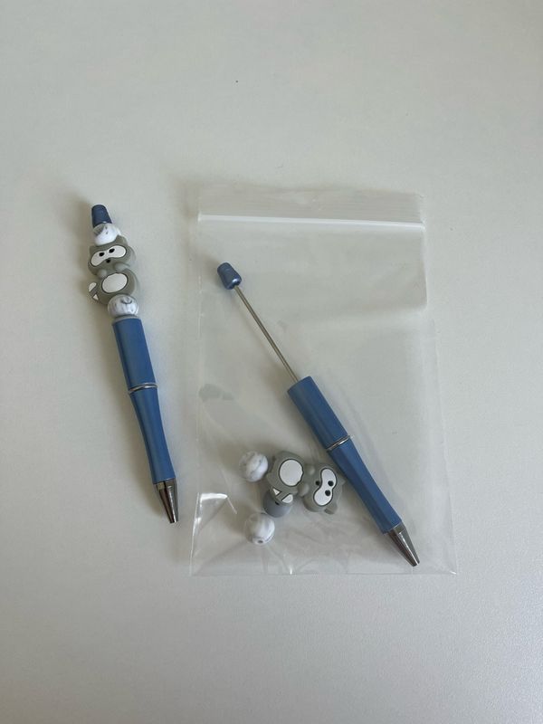 DIY maak zelf je pen wasbeer