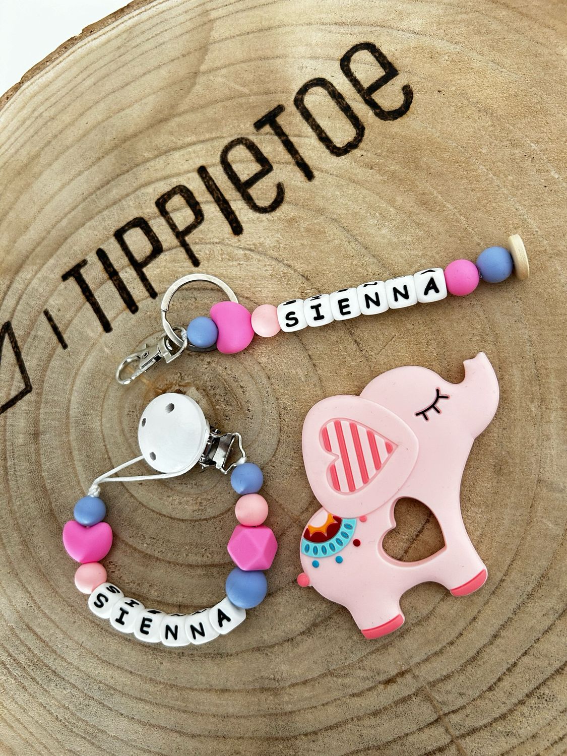 Cadeauset Olifant roze