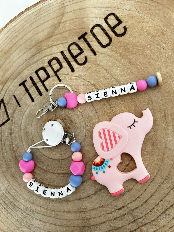 Cadeauset Olifant roze