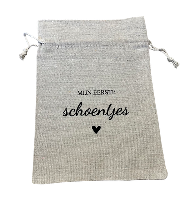 Bewaarzakje 'Mijn eerste schoentjes'