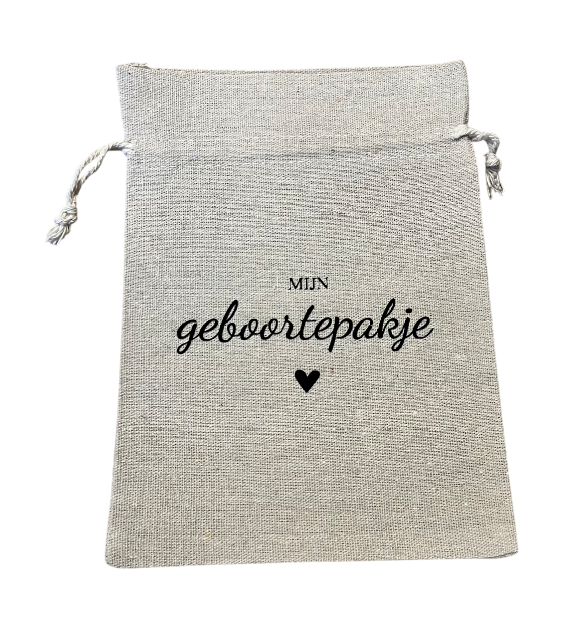 Bewaarzakje 'Mijn geboortepakje'