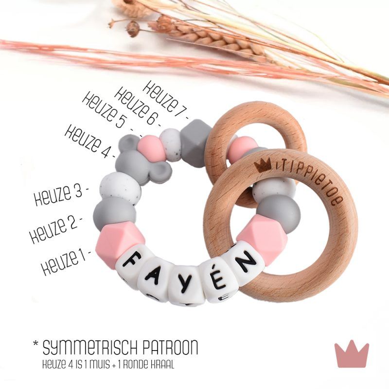 Stel zelf samen - Bijtring Muisje