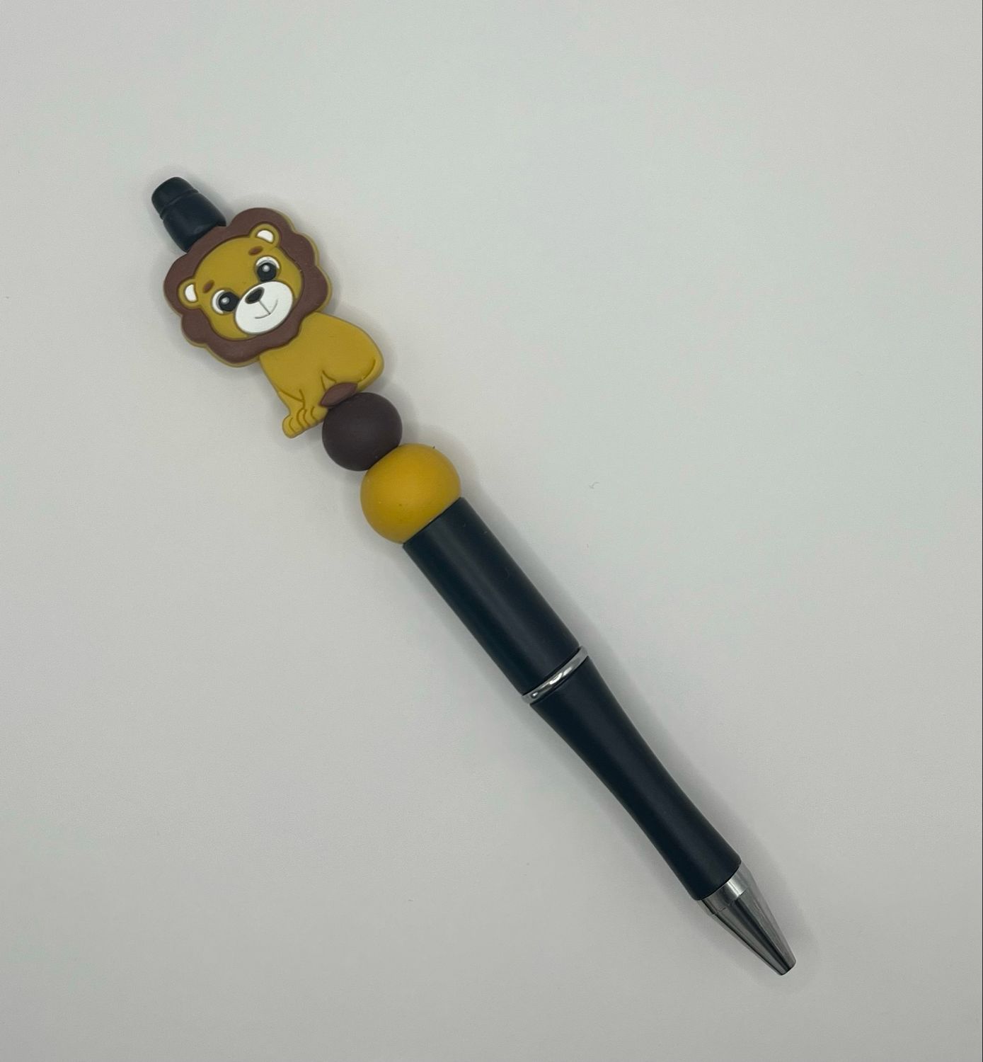 Pen met Leeuw Zwart