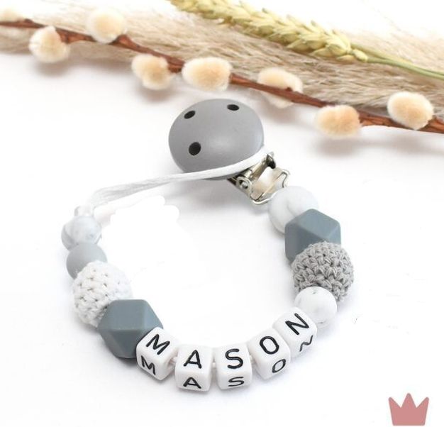 Speenkoord gehaakt Mason