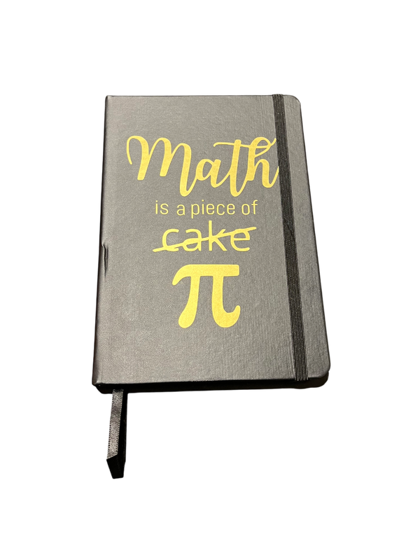 Schrift 'Math is a piece of PI'