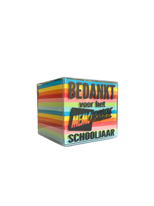 Memokubus leerkracht