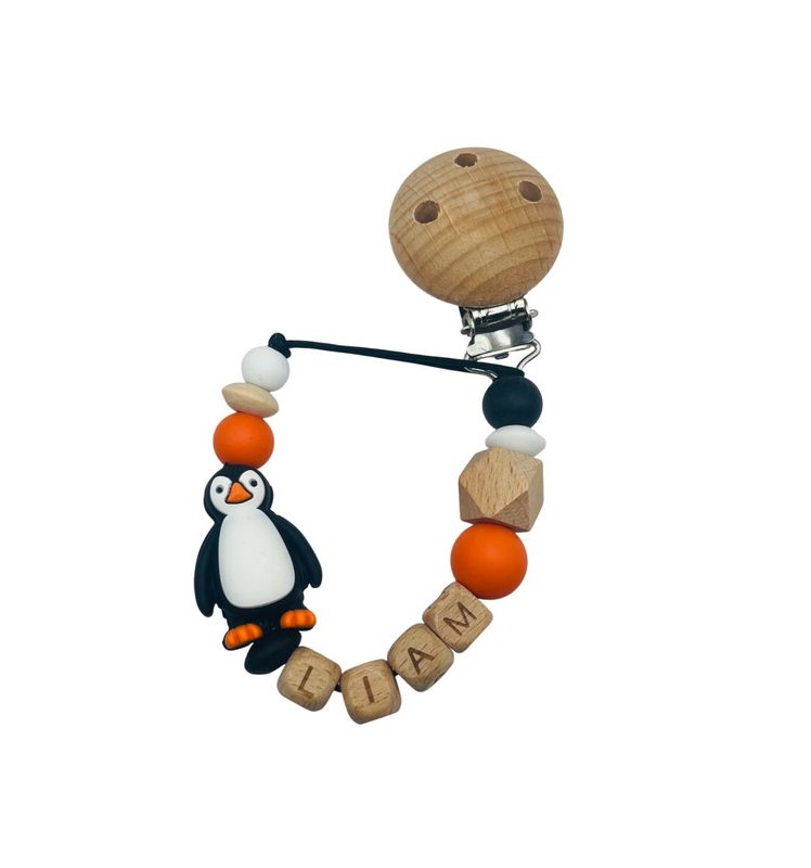 Speenkoord Pinguïn 3D
